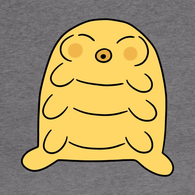 Chubby Yellow Waterbear by saradaboru